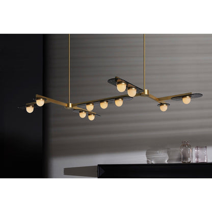 Modulo Horizontal Candelabrum Chandelier