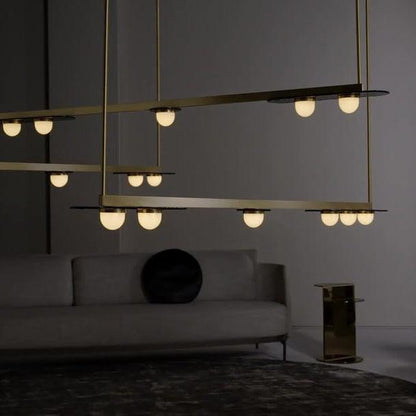 Modulo Horizontal Candelabrum Chandelier