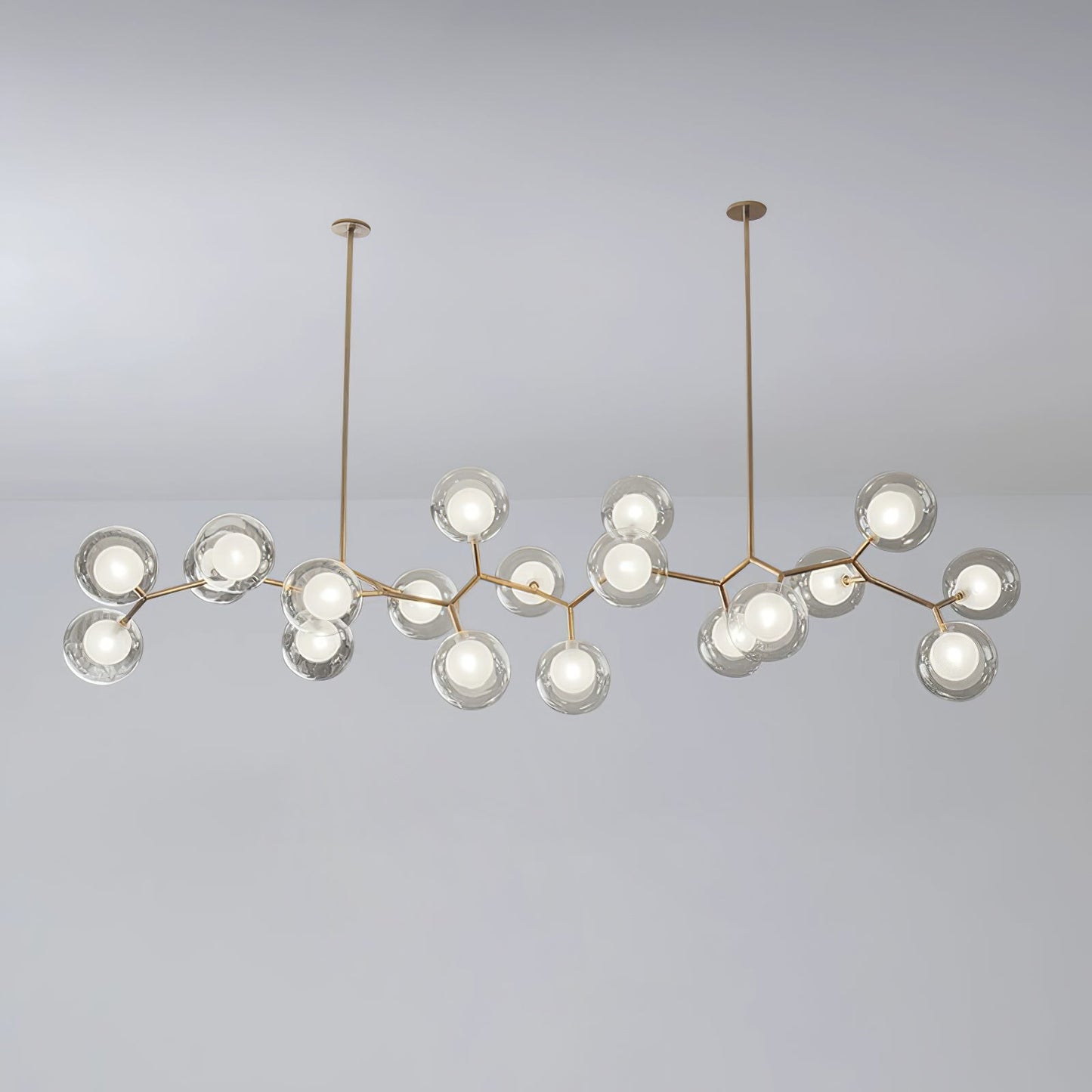 Molecular Glass Balls Pendant light Chandelier