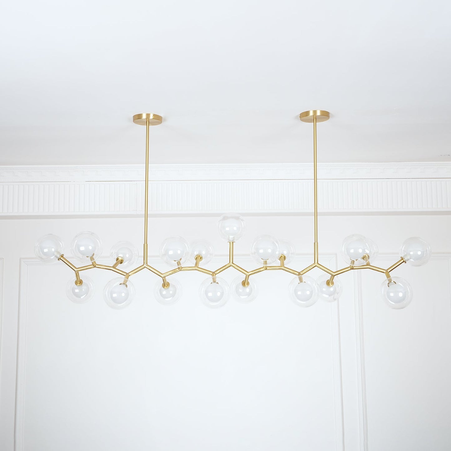 Molecular Glass Balls Pendant light Chandelier