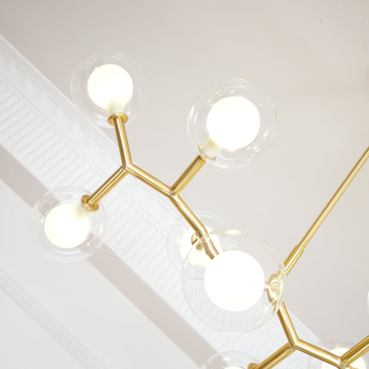 Molecular Glass Balls Pendant light Chandelier