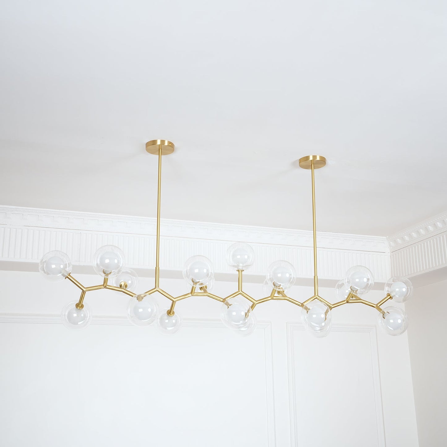 Molecular Glass Balls Pendant light Chandelier