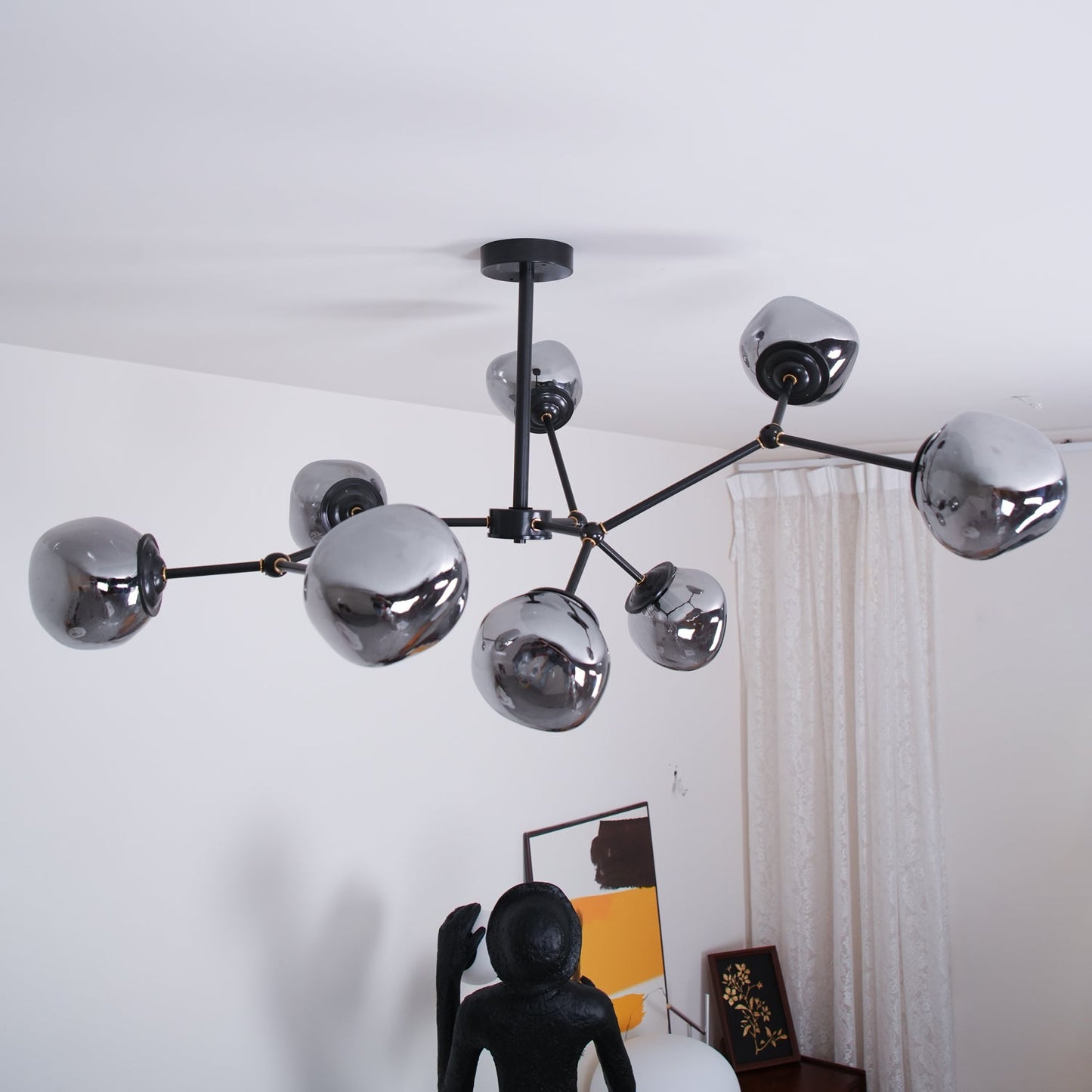 Molecular Glass Pendant light Chandelier