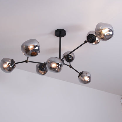 Molecular Glass Pendant light Chandelier