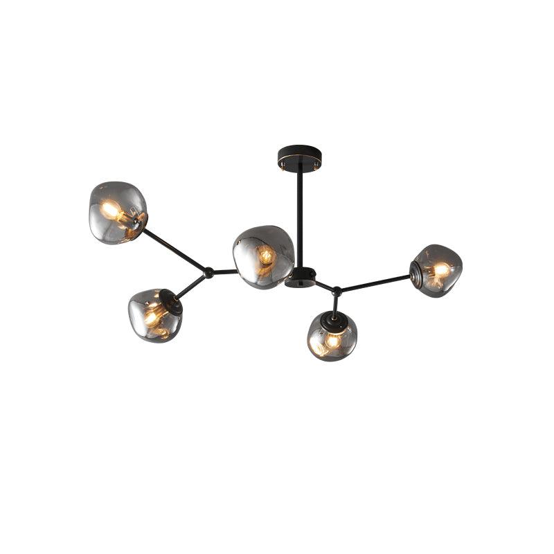 Molecular Glass Pendant light Chandelier