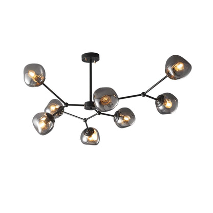 Molecular Glass Pendant light Chandelier