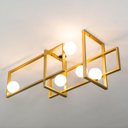 Mondrian Glass Ceiling light Ceiling Light