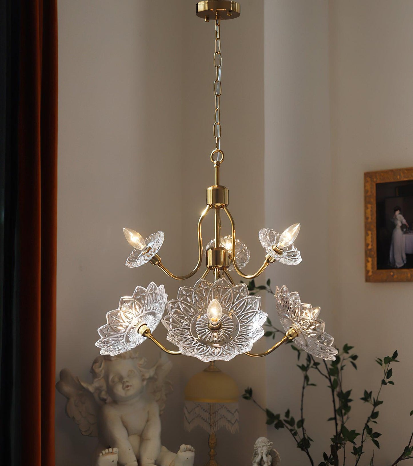 Monique Lhuillier Crown Chandelier