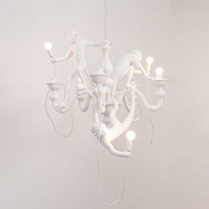 Monkey Candelabrum Chandelier