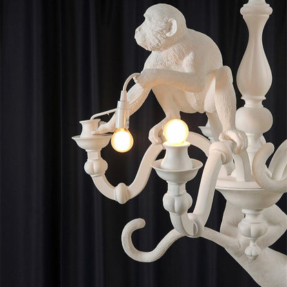 Monkey Candelabrum Chandelier