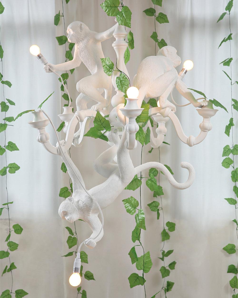 Monkey Candelabrum Chandelier