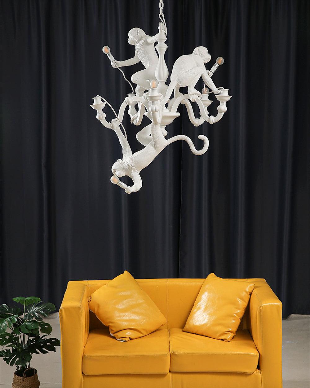 Monkey Candelabrum Chandelier