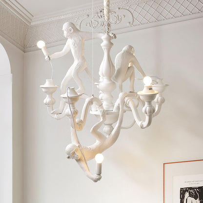 Monkey Candelabrum Chandelier