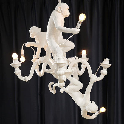 Monkey Candelabrum Chandelier