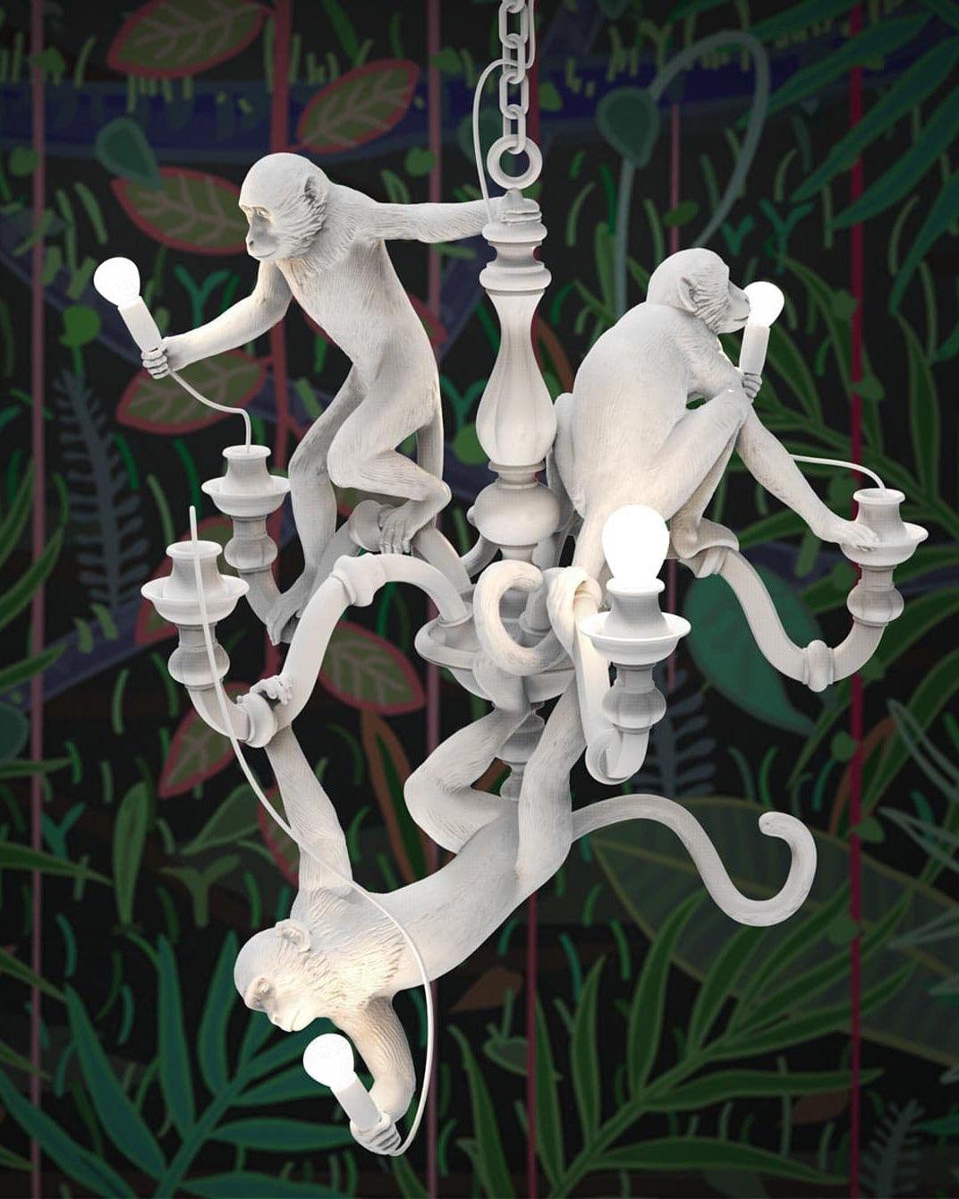 Monkey Candelabrum Chandelier