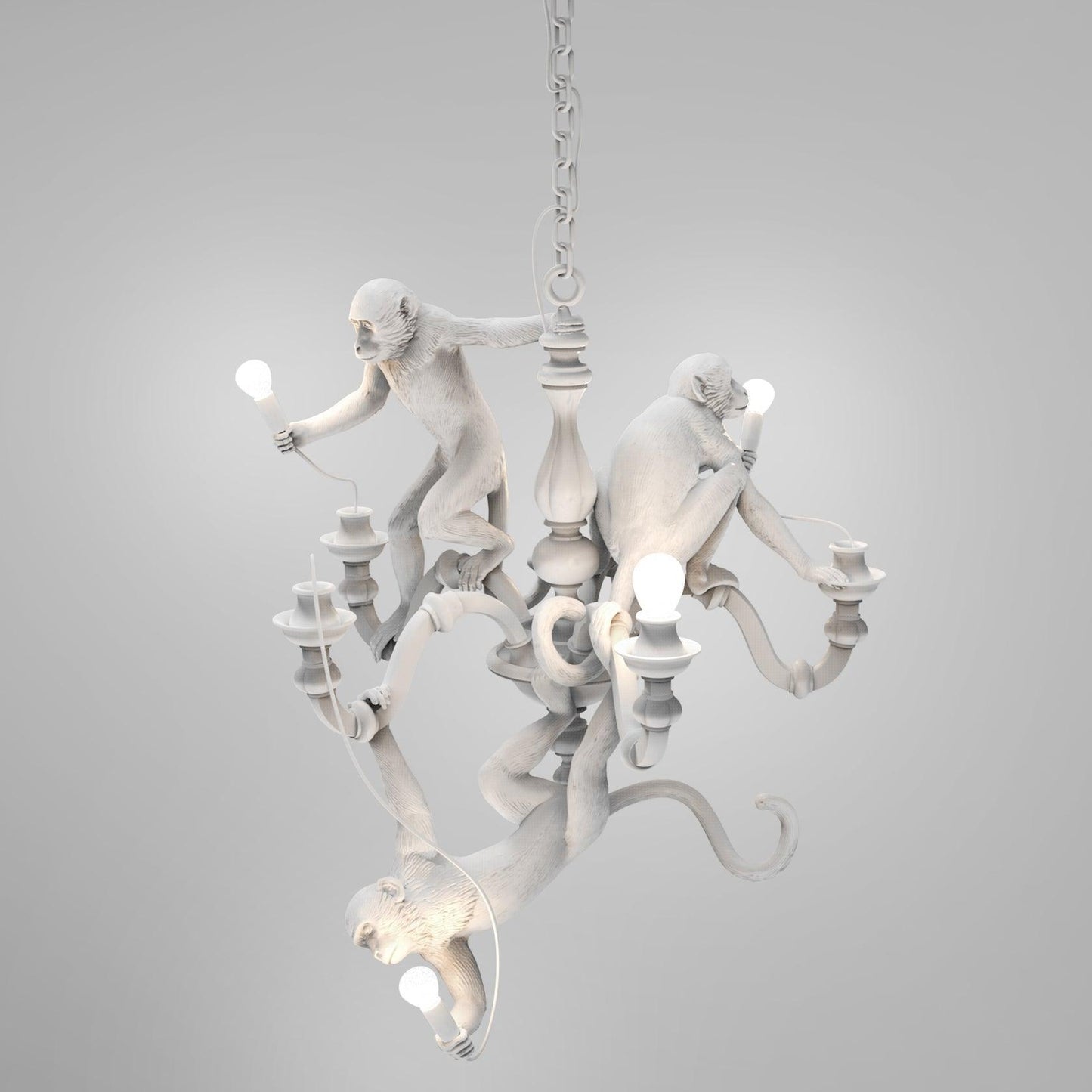 Monkey Candelabrum Chandelier