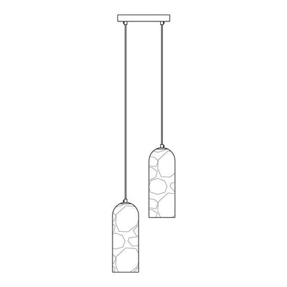 Monty  Alabaster Pendant Lamp