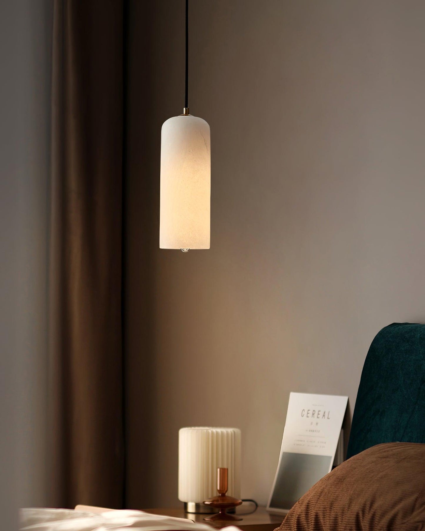 Monty  Alabaster Pendant Lamp