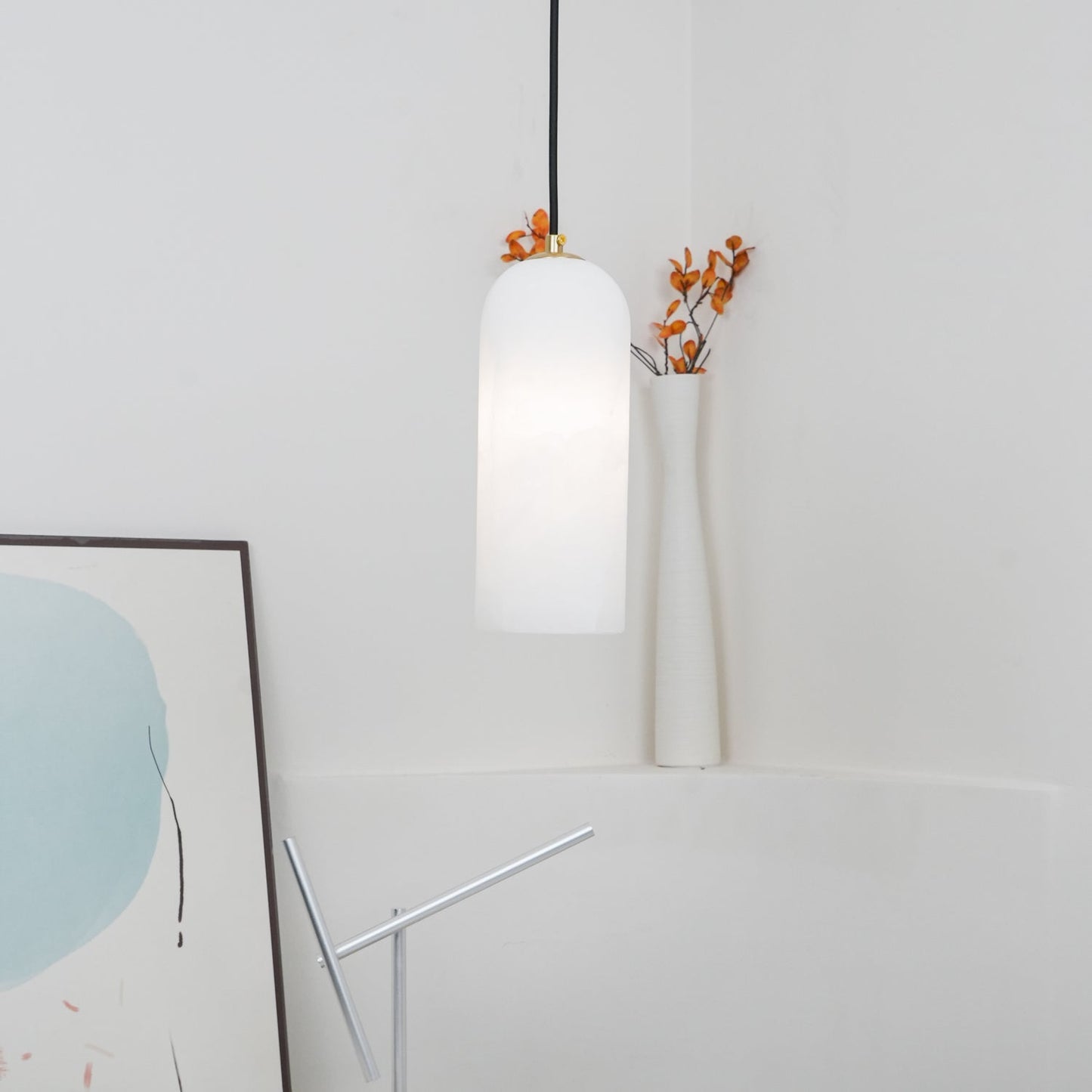 Monty  Alabaster Pendant Lamp