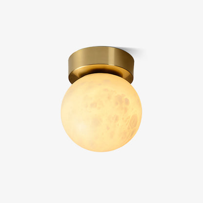 Moon Alabaster Overhead light Ceiling Light