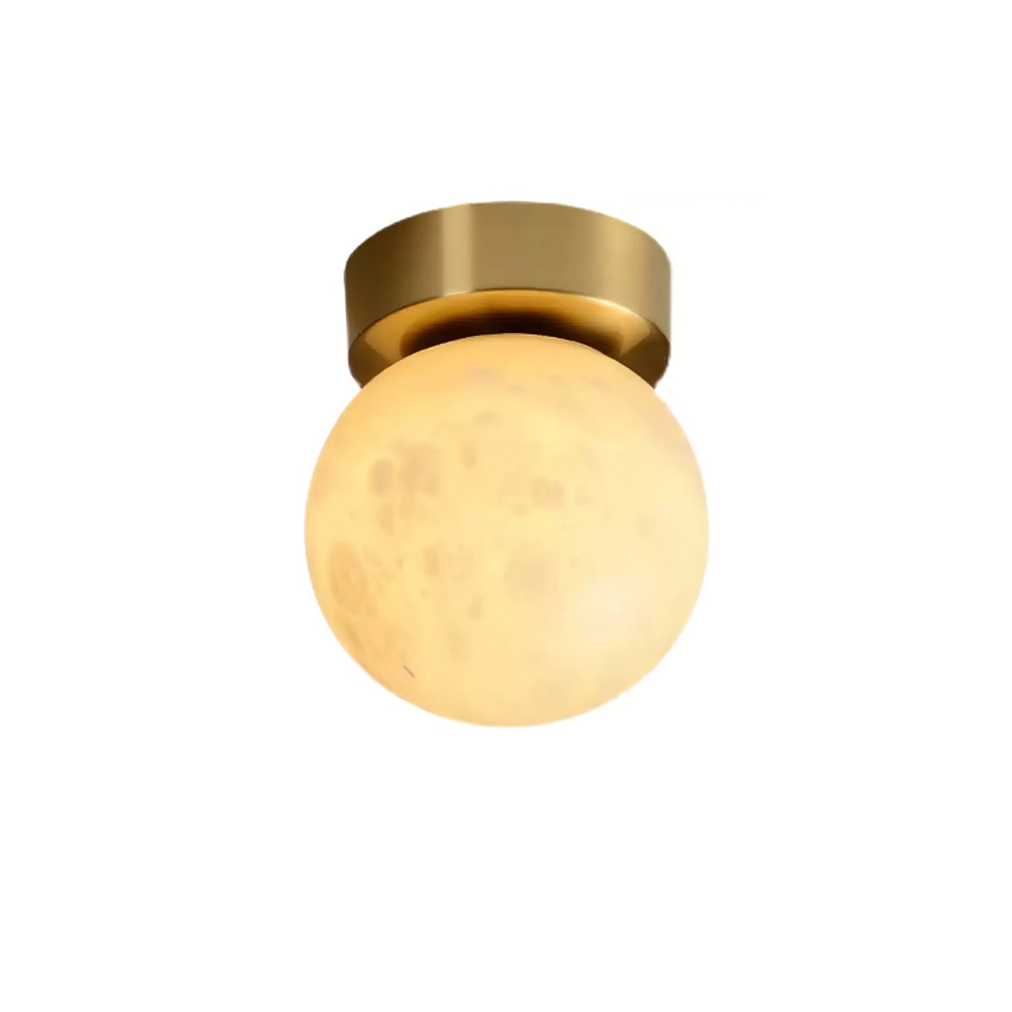 Moon Alabaster Overhead light Ceiling Light