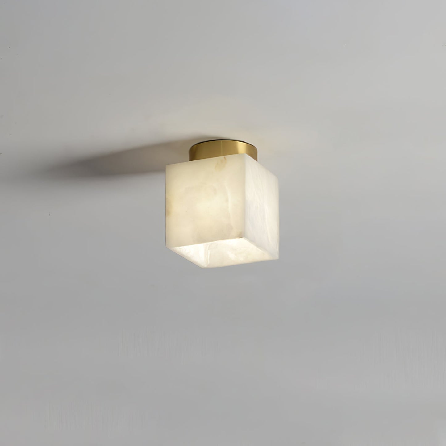 Moon Alabaster Overhead light Ceiling Light