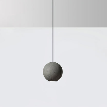 Moon Concrete Ceiling light fitting Pendant Lamp