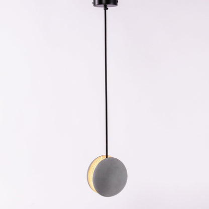 Moon Concrete Ceiling light fitting Pendant Lamp