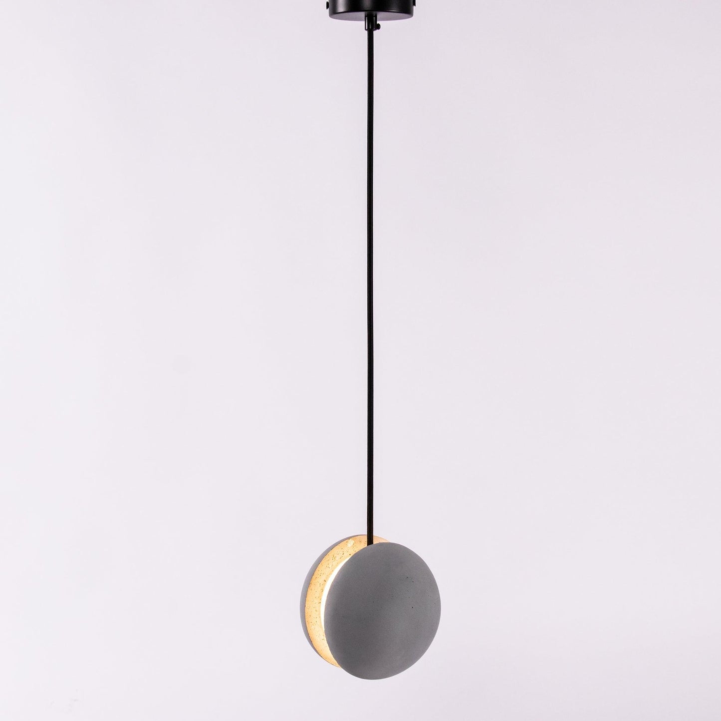 Moon Concrete Ceiling light fitting Pendant Lamp