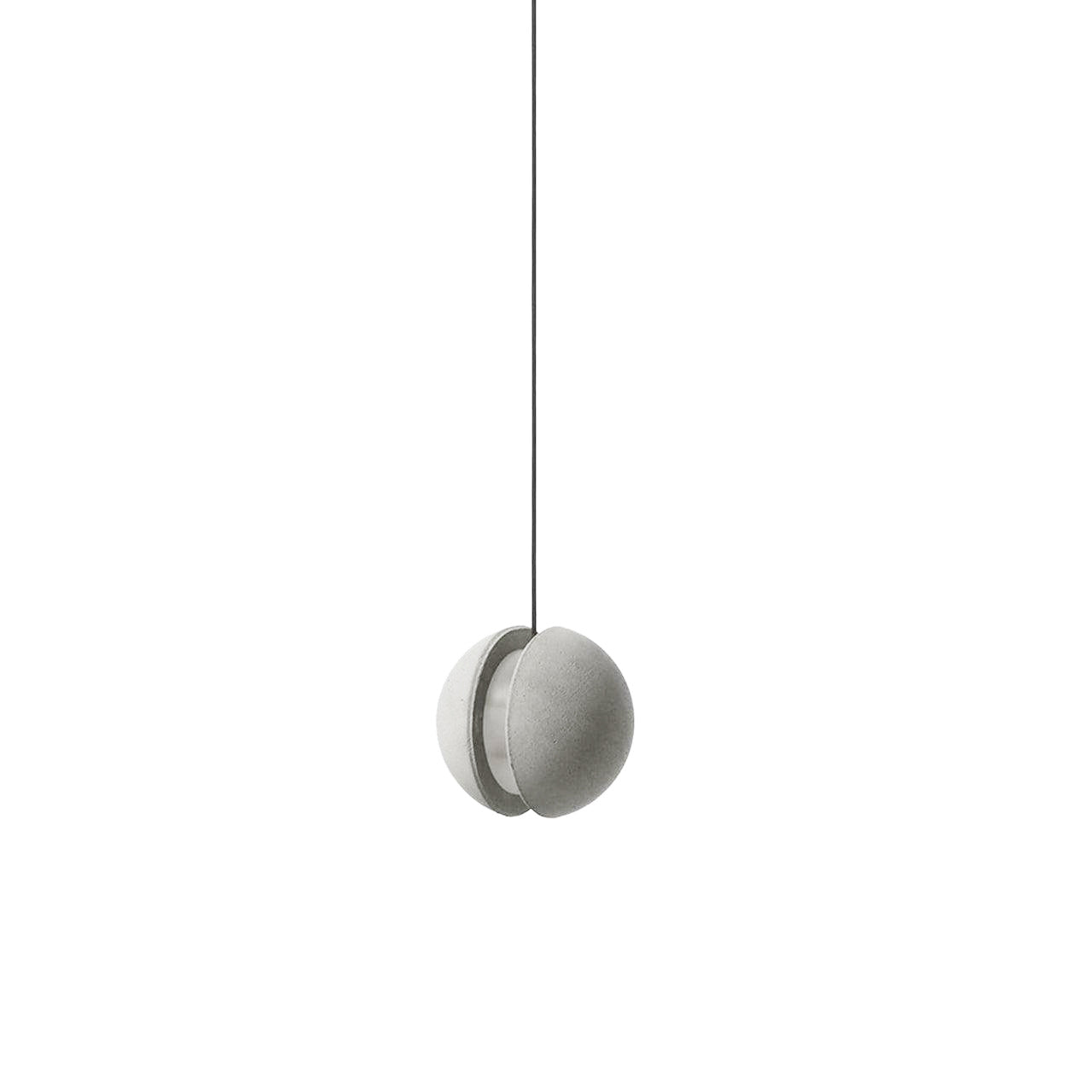 Moon Concrete Ceiling light fitting Pendant Lamp