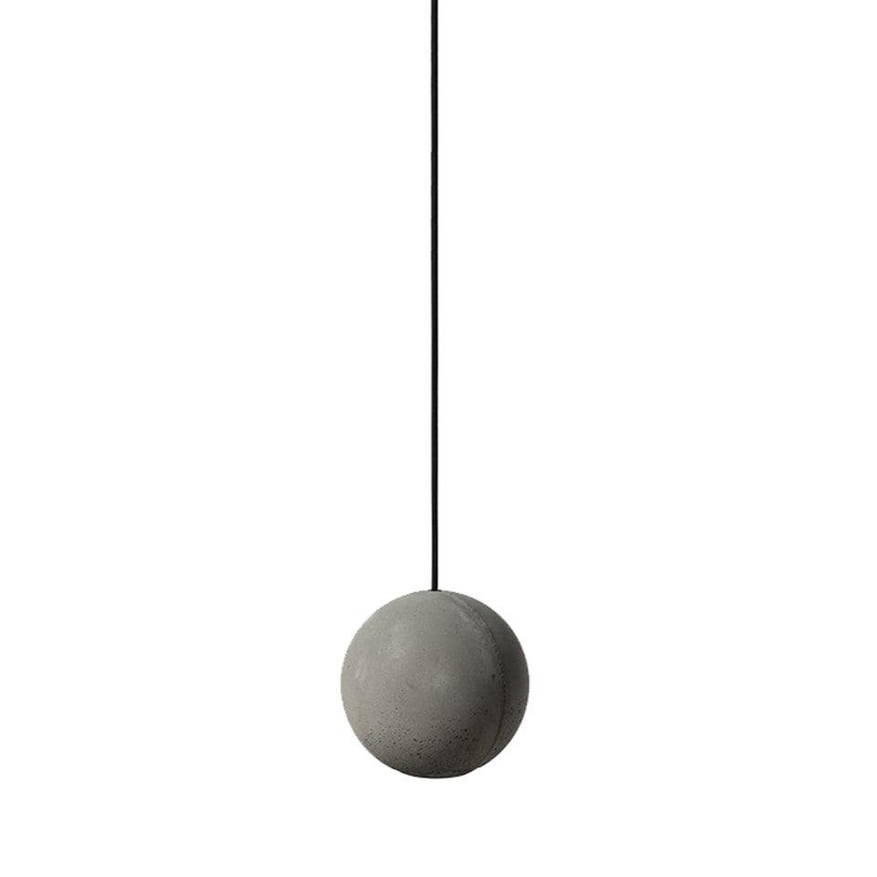 Moon Concrete Ceiling light fitting Pendant Lamp