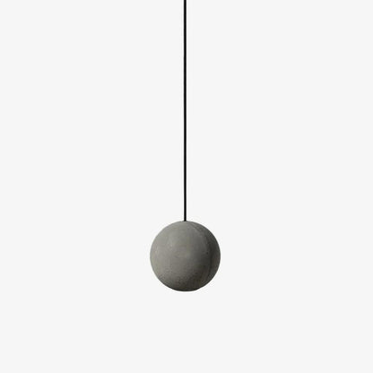 Moon Concrete Ceiling light fitting Pendant Lamp