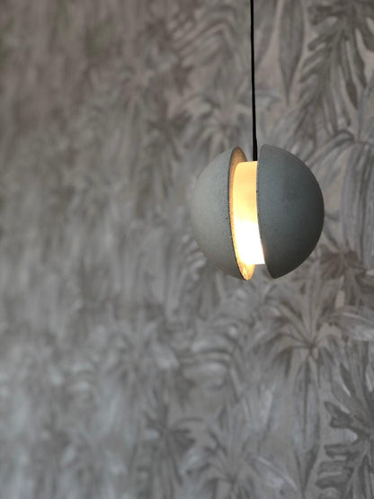 Moon Concrete Ceiling light fitting Pendant Lamp