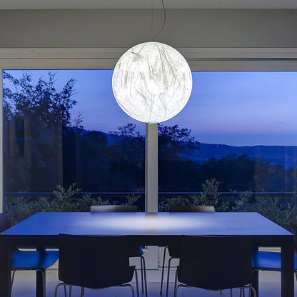 Moon Silk Droplight Pendant Lamp