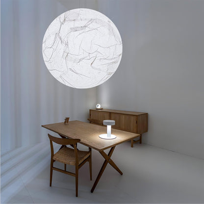 Moon Silk Droplight Pendant Lamp