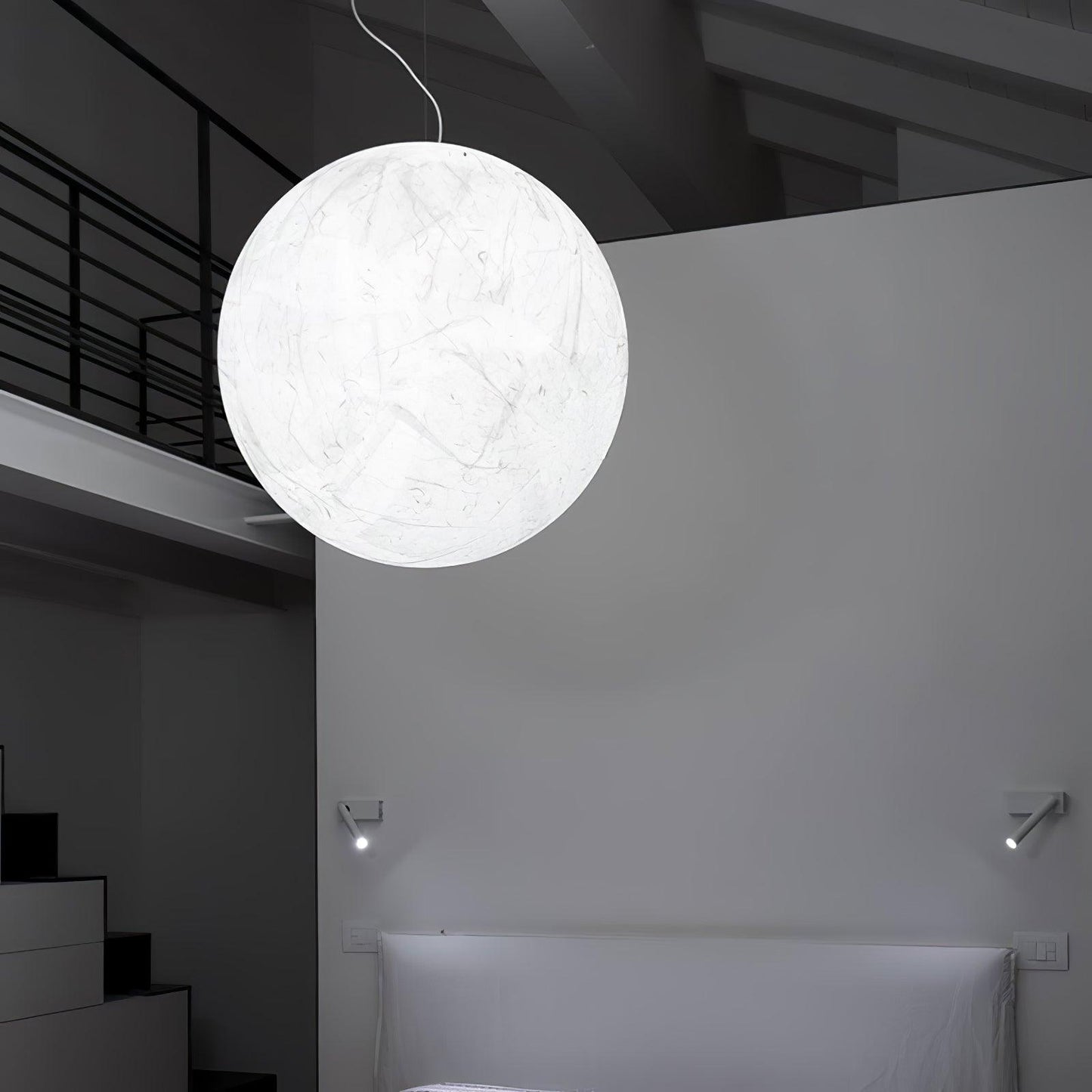 Moon Silk Droplight Pendant Lamp