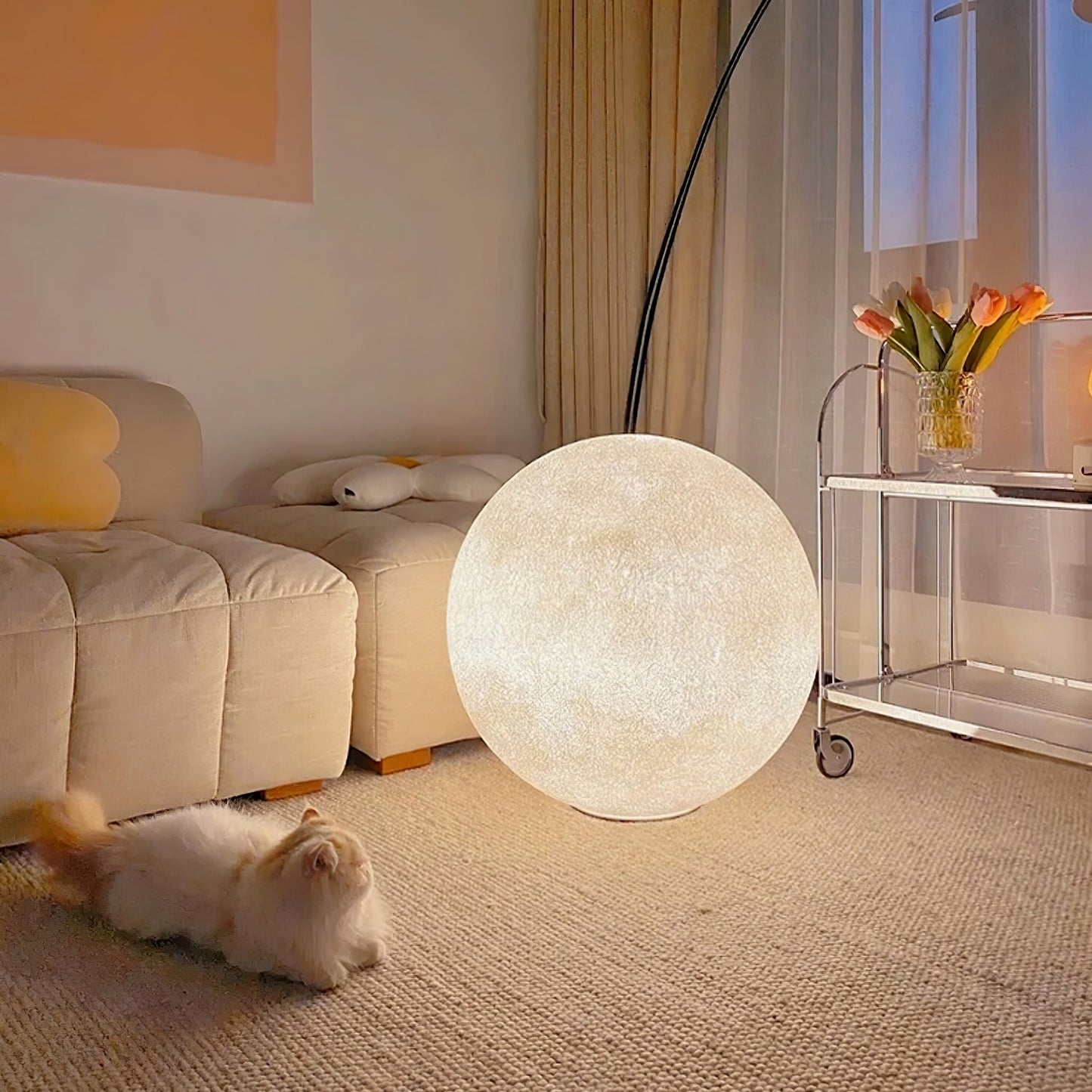 Moon Nightstand lamp Table Lamp