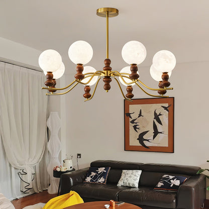 Moonlit Globe Pendant light Chandelier