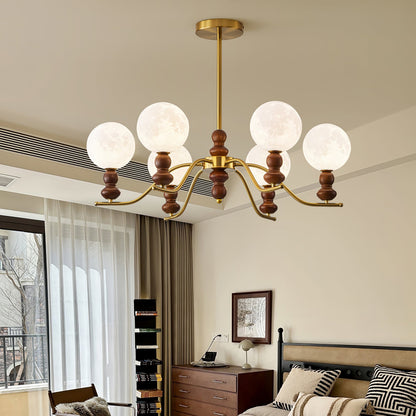 Moonlit Globe Pendant light Chandelier