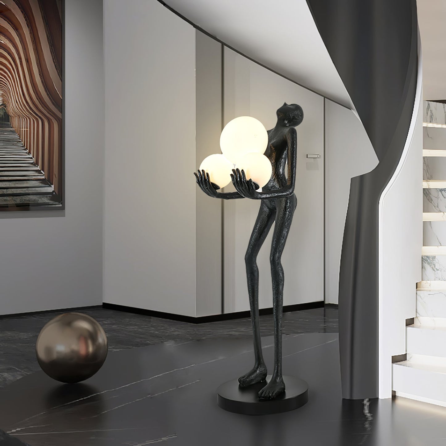 Moonlit Guardian Accent Lamp Floor Lamp