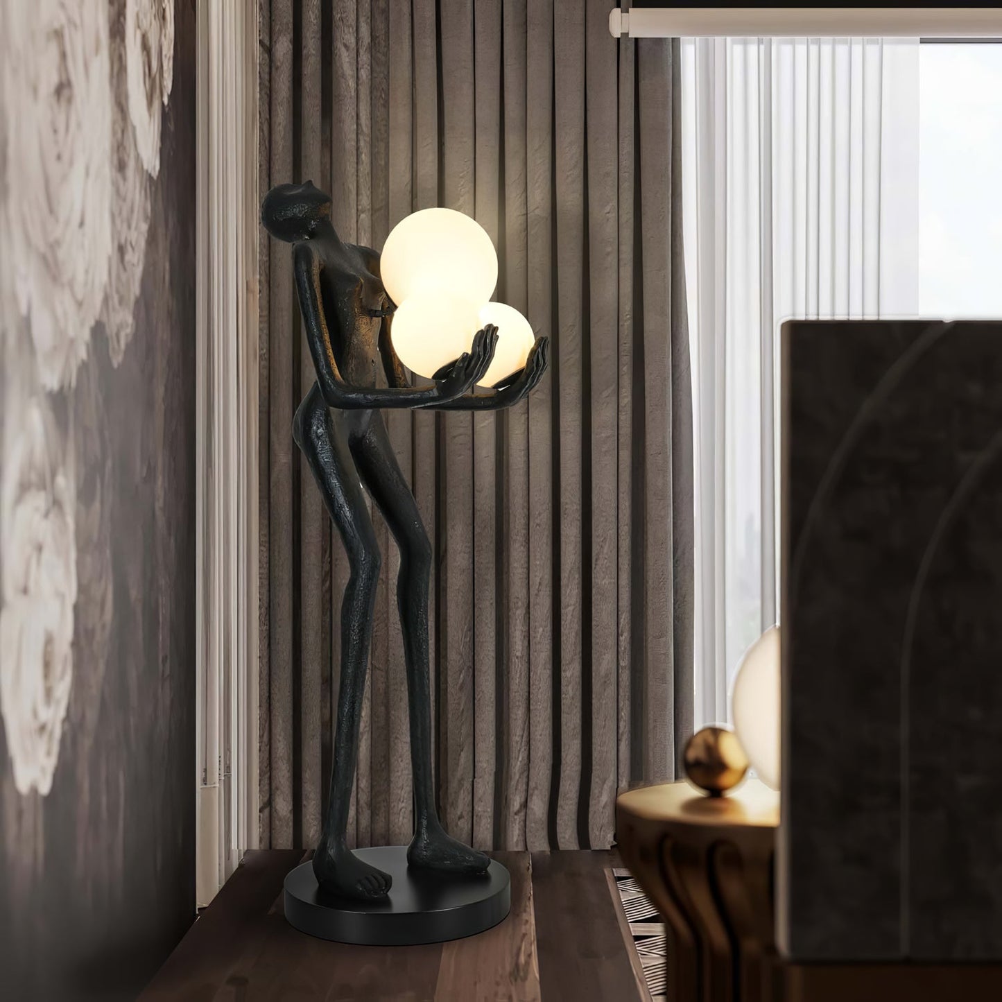 Moonlit Guardian Accent Lamp Floor Lamp