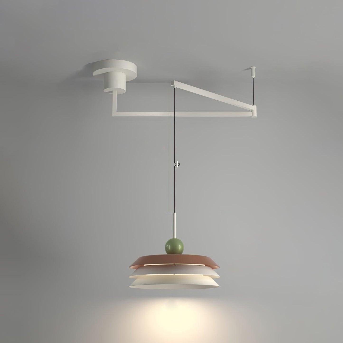 Morandi Layered Ceiling light fitting Pendant Lamp