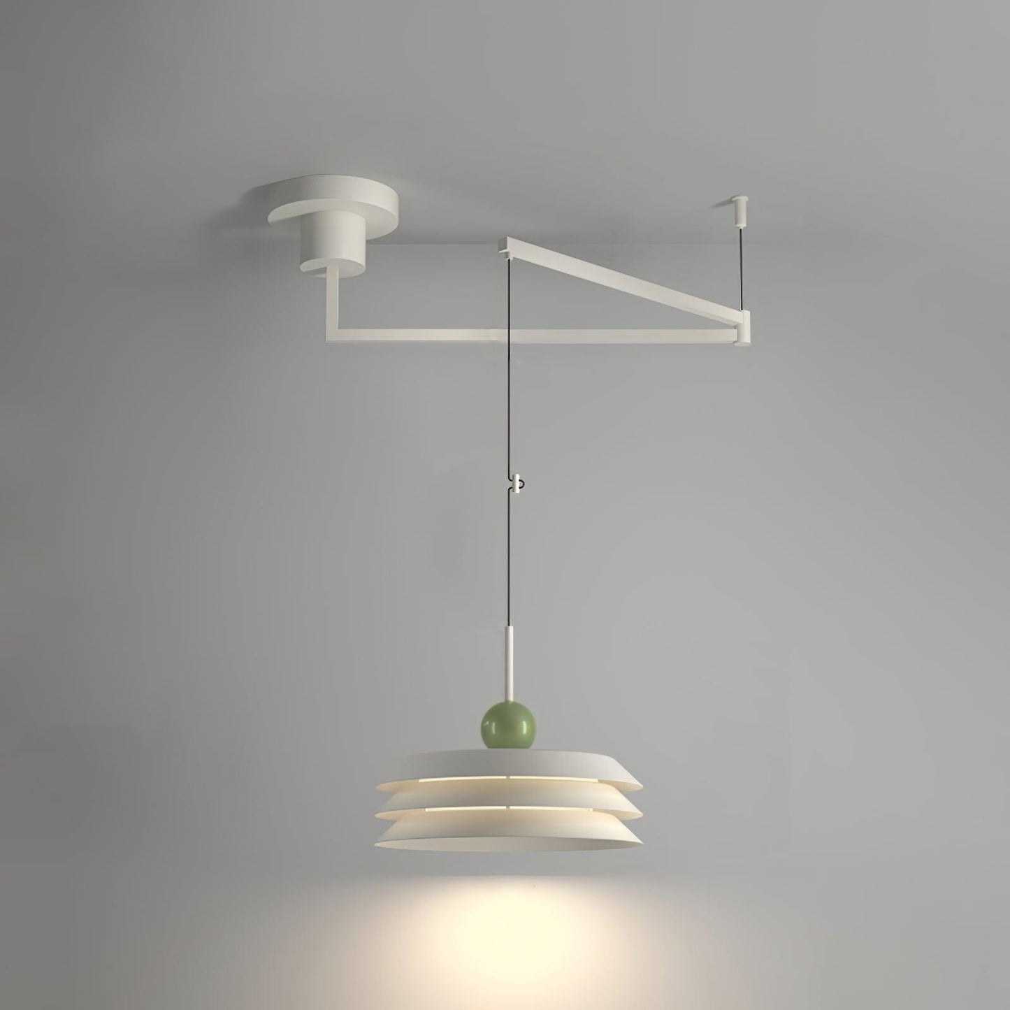 Morandi Layered Ceiling light fitting Pendant Lamp