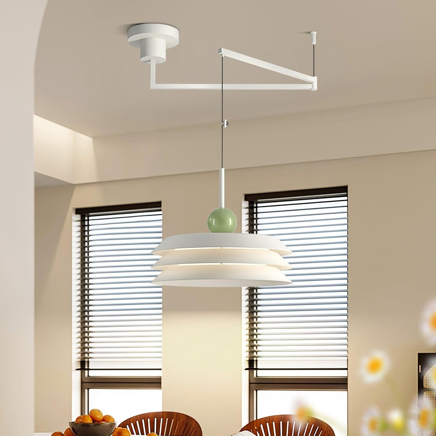 Morandi Layered Ceiling light fitting Pendant Lamp