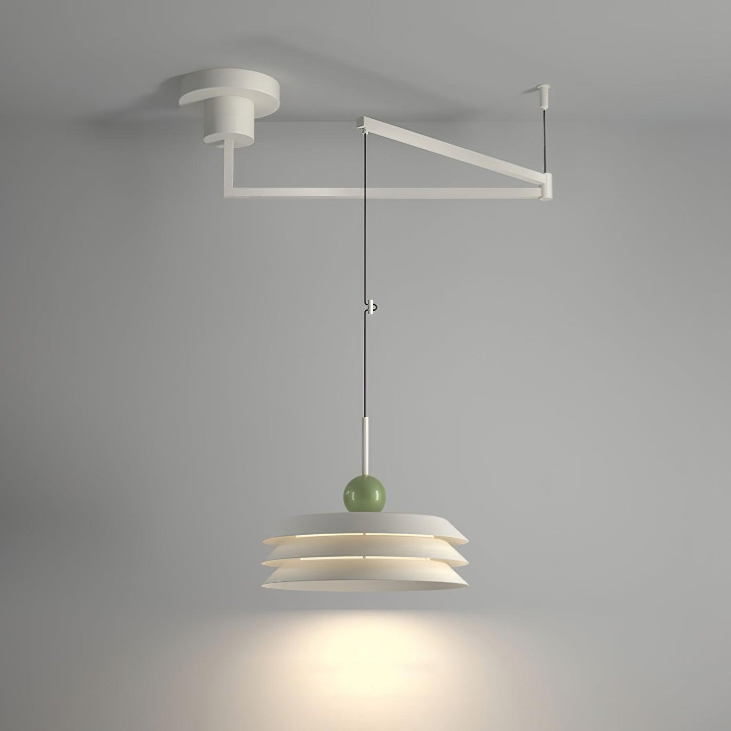 Morandi Layered Ceiling light fitting Pendant Lamp