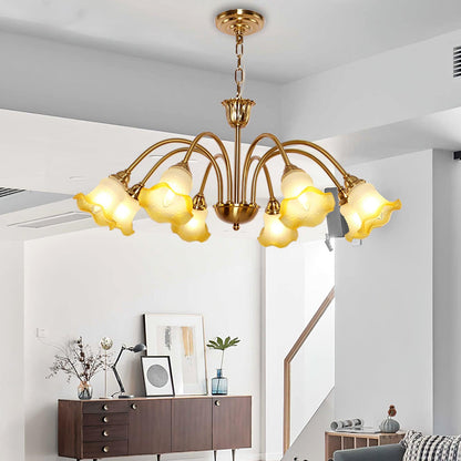 Morning Glory Ceiling fixture Chandelier