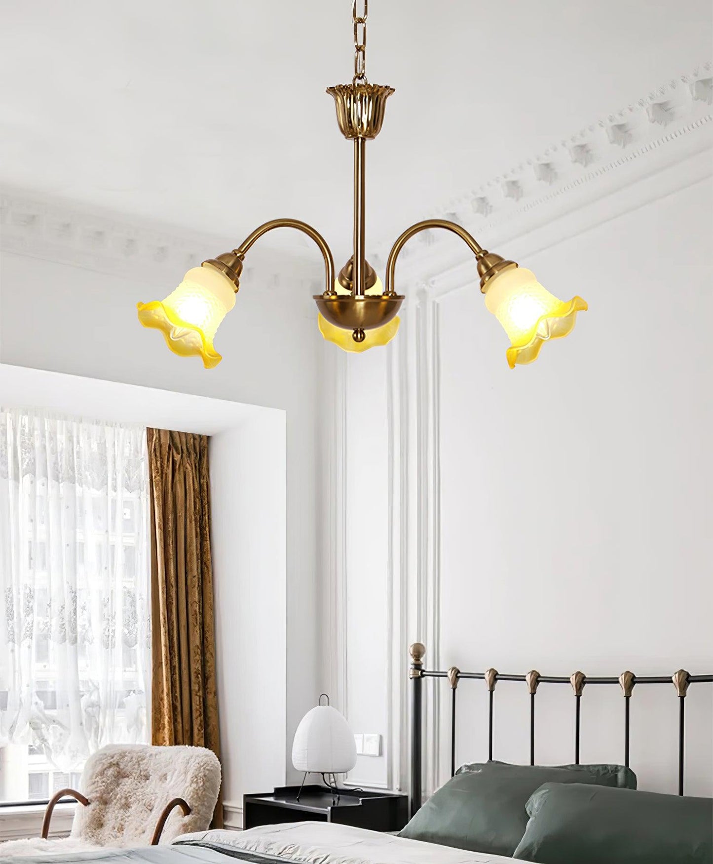 Morning Glory Ceiling fixture Chandelier