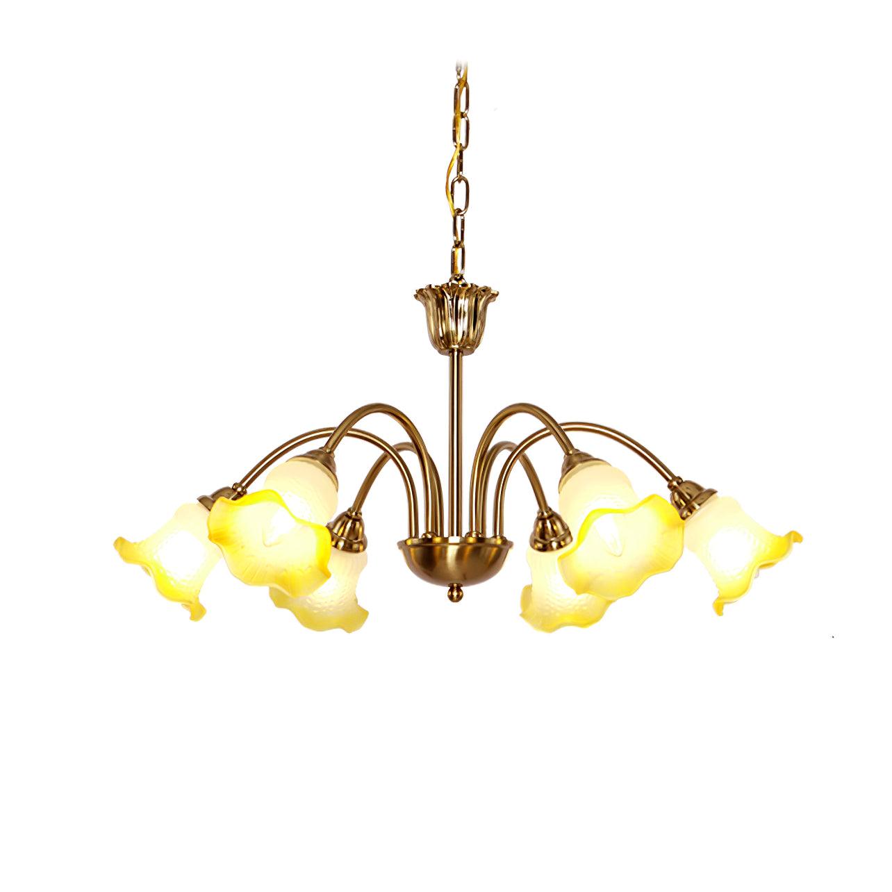 Morning Glory Ceiling fixture Chandelier