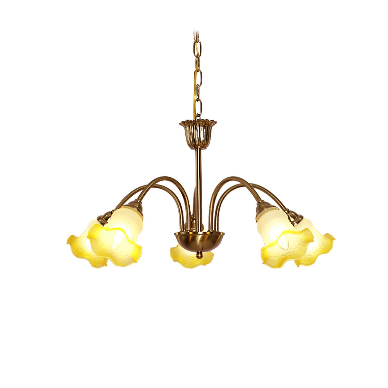 Morning Glory Ceiling fixture Chandelier