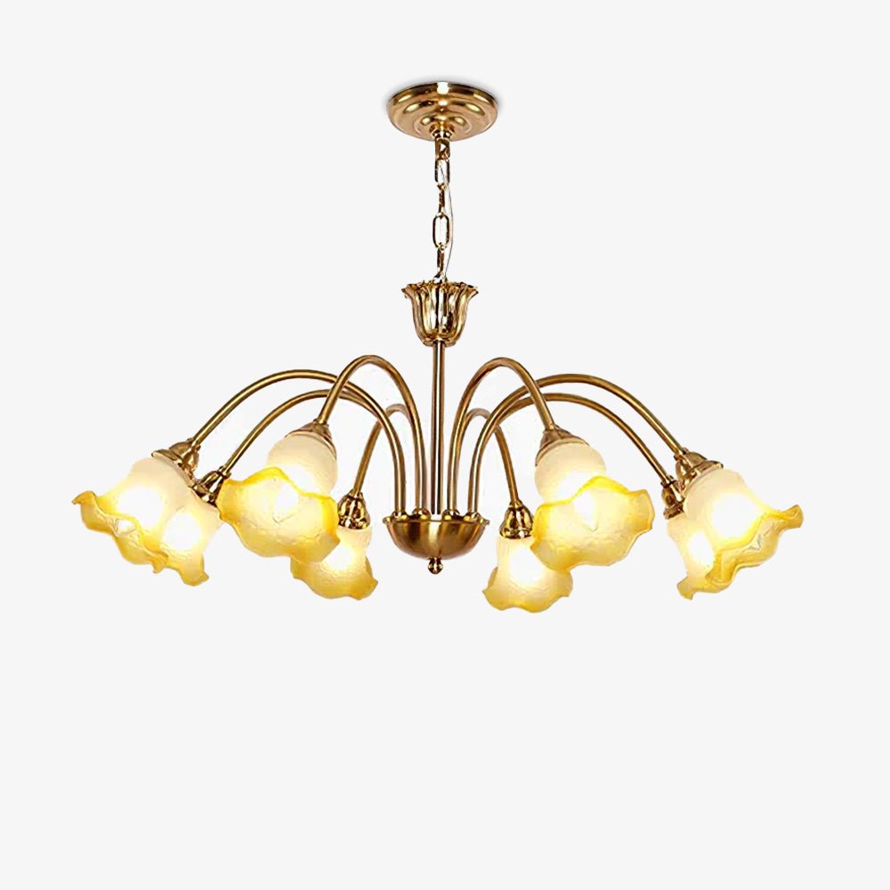 Morning Glory Ceiling fixture Chandelier